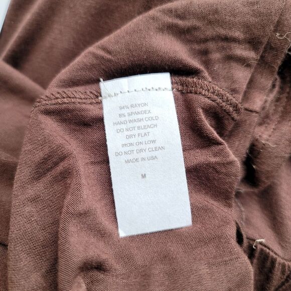 Brown & Tan Chevron Maxi Dress - Picture 5 of 5